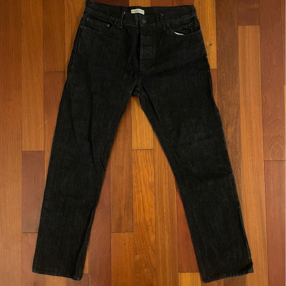 Melinda Gloss Paris Dark Wash Straight Leg Jeans Size 31